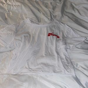 ‘Honey’ Cropped Tee